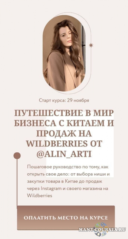 alin_arti - Путешествие в мир бизнеса с Китаем и продаж на Wildberries