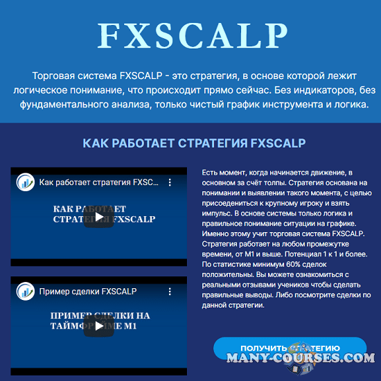 Traid And Co - Торговая система FXSCALP